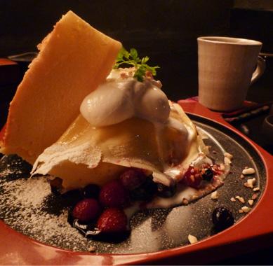 J-CAFE ミックスベリーチーズケーキクレープ