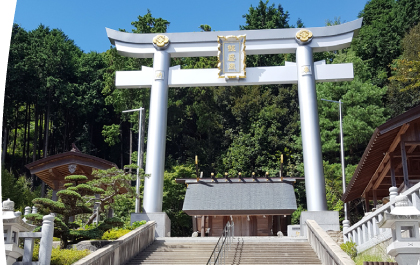 飯盛神社　鳥居