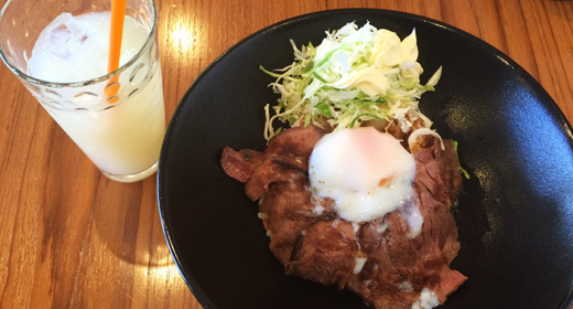 あんずカフェ ローストビーフボウル 