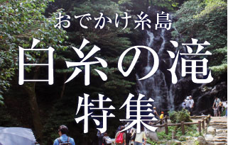 おでかけ糸島 白糸の滝特集