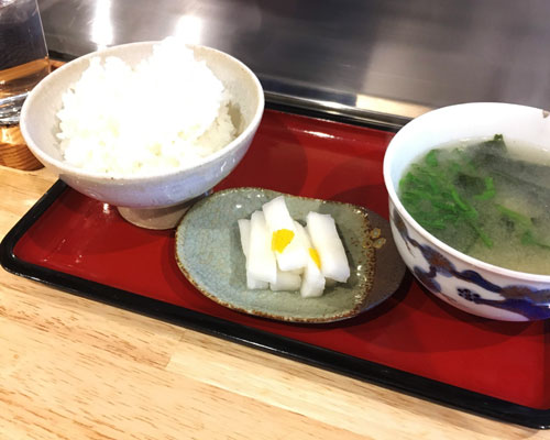 五楽 定食セット