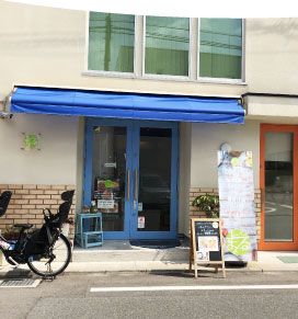 sante cafe まる 外観