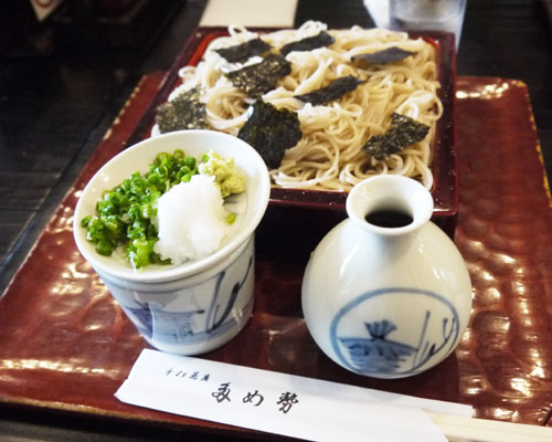 手打ち蕎麦 多め勢 ざるそば