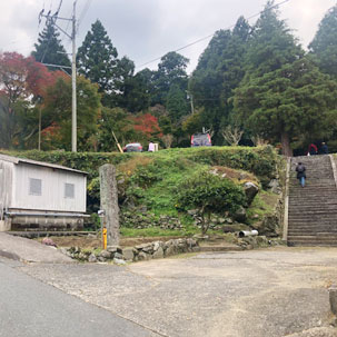 雷山千如寺大悲王院 行き道