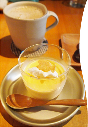 Sumi Café 花塩プリン