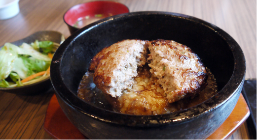 まるき 黒毛和牛ハンバーグカレー