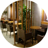 カフェ・ド・クリエ 店内