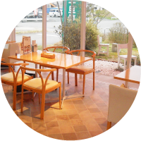 グローウェルカフェ 店内