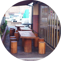 石釜パン工房 パルファン 店内