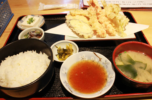 まさいち 天ぷら定食