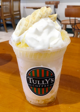 TULLY'S COFFEE　アイスラッシュ マンゴー