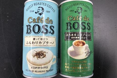 Cafe de BOSS  カプチーノ  エスプレッソ