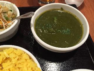 カレー＆ナン アバシ 百道店 選べるハーフナンランチ