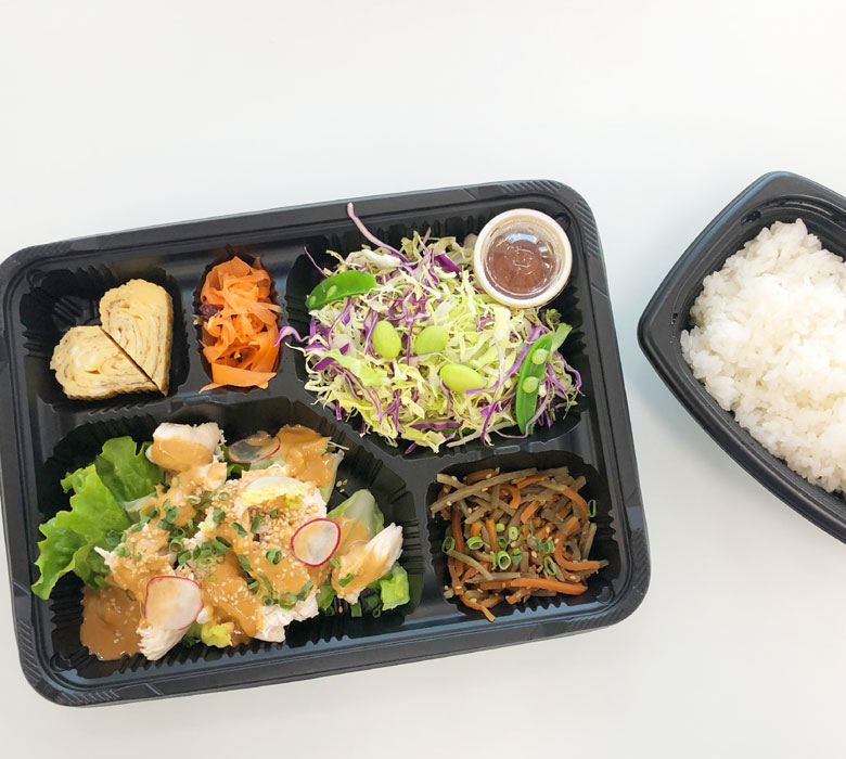 BentoStand park 春キャベツの棒棒鶏弁当【L】 ¥780+tax